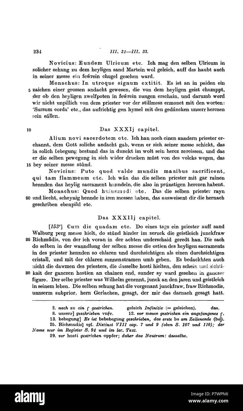 . Hartliebs Übersetzung des Dialogus Miraculorum von Cesario von Heisterbach. Deutsch: Dies ist ein Scan des historischen Buches inglese: questa è una scansione del documento storico . N/A 121 De Dialogus Miraculorum (Hartlieb) 262 Foto Stock