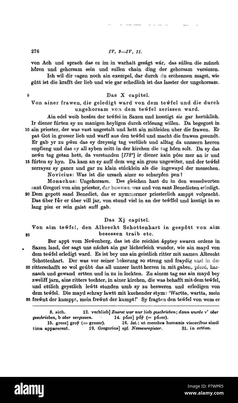 . Hartliebs Übersetzung des Dialogus Miraculorum von Cesario von Heisterbach. Deutsch: Dies ist ein Scan des historischen Buches inglese: questa è una scansione del documento storico . N/A 121 De Dialogus Miraculorum (Hartlieb) 304 Foto Stock