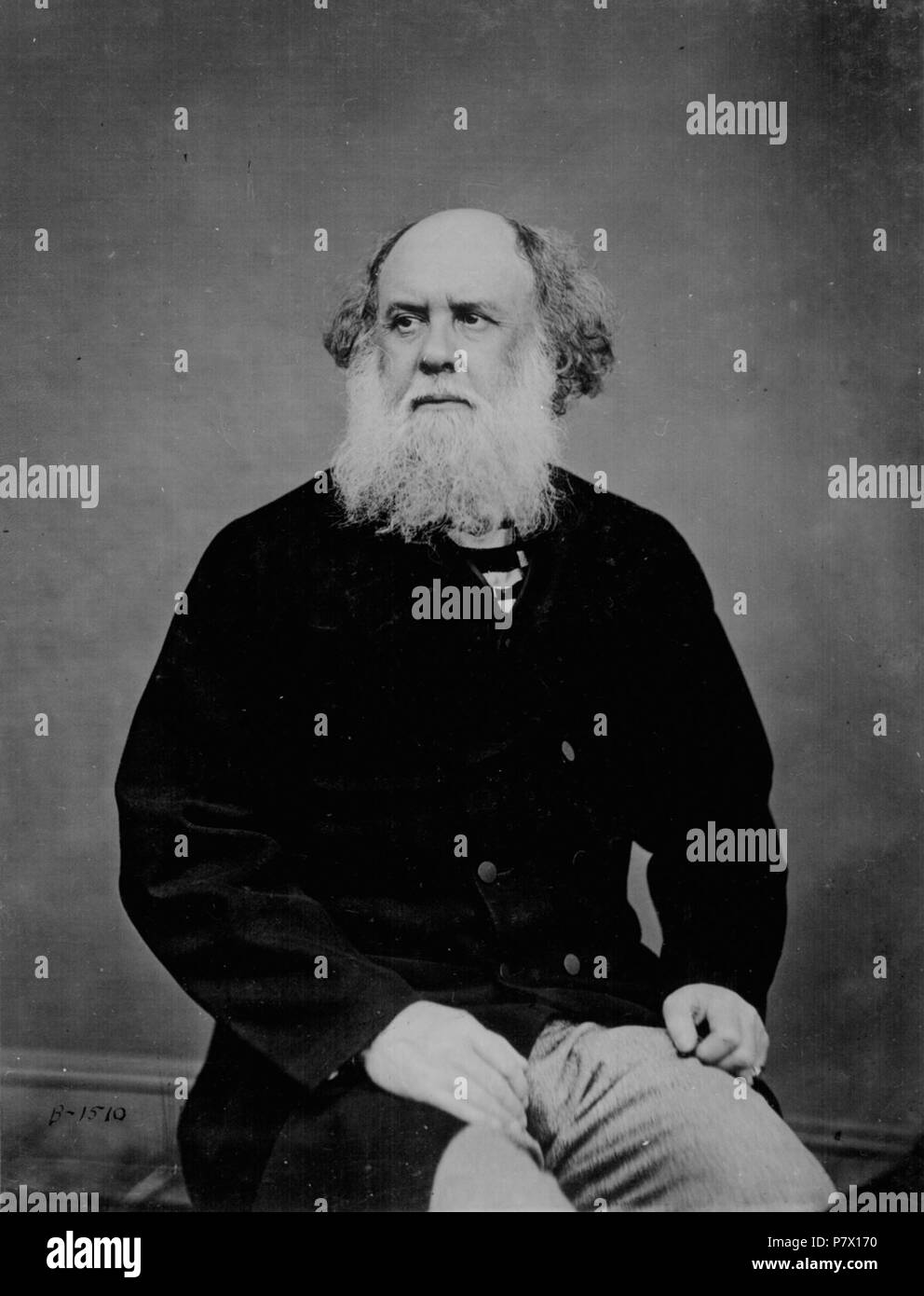 Sir Frederick Bruce (1814-1867), il Ministro britannico per gli Stati Uniti a partire dal mese di marzo 1865; mezza lunghezza, seduto. prima di 1867 164 Federico Wright-Bruce Foto Stock