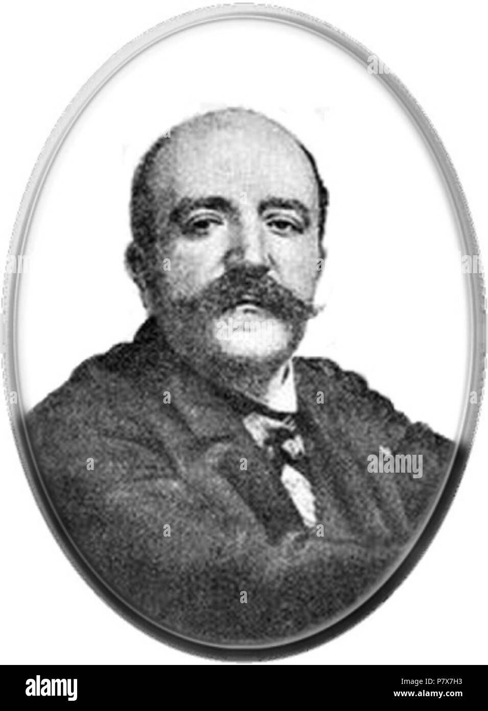 Român: Gheorghe Bengescu (n. 30 agosto/13 septembrie 1848, Craiova - d. 23 agosto 1921, Parigi) . 26 novembre 2013, 09:37:27 172 Gheorghe Bengescu Foto Stock