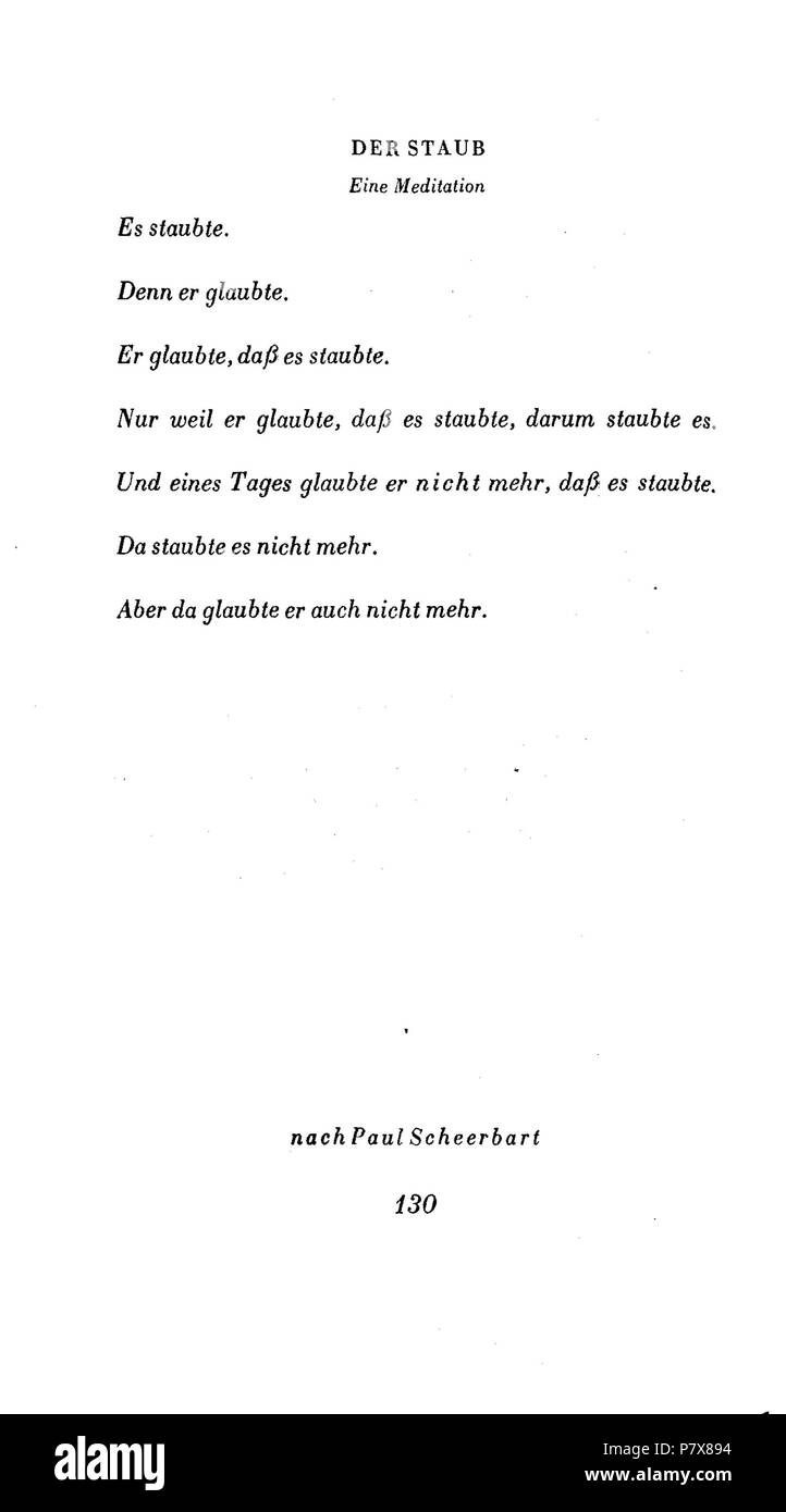 177 Gumppenberg Dichterross 0130 Foto Stock