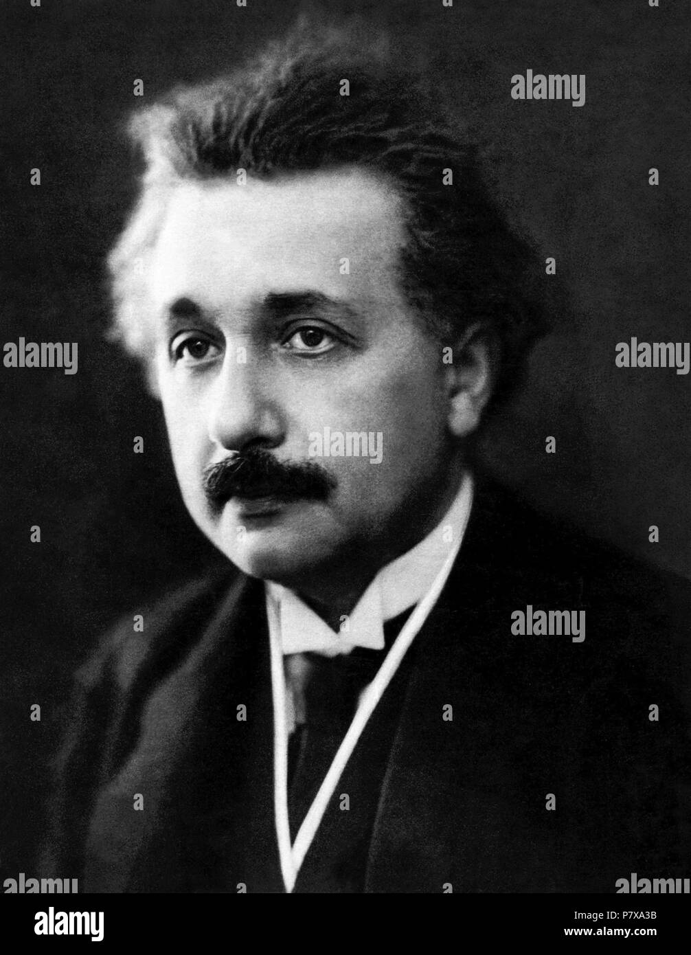 Albert Einstein ritratto da Henri Manuel (probabilmente a partire dal mese di Marzo 30, 1922 a Parigi, in Francia). Einstein ha vinto il Premio Nobel per la Fisica nel 1921. Foto Stock