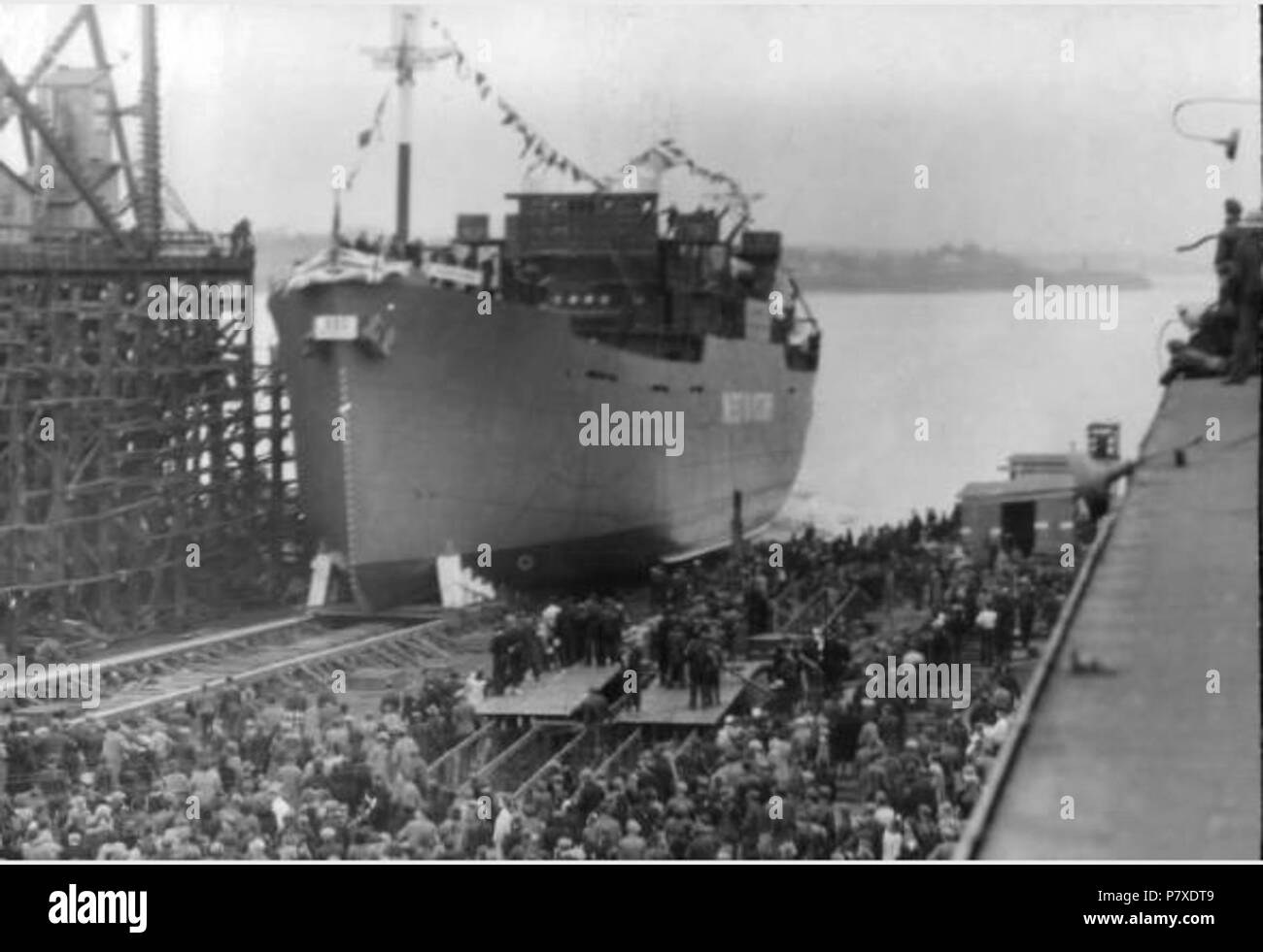 Inglese: inizialmente prese in Pictou, Nova Scotia Canada nel 1944 del varo della nave S.S. Ashby Park . 1944 352 Ssashbypark1944 Foto Stock