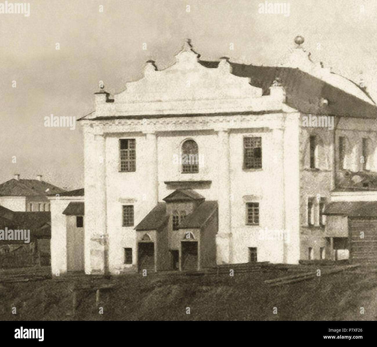 388 Viciebsk, Charalnaja synagoga. Віцебск, Харальная сынагога (1860-69) Foto Stock