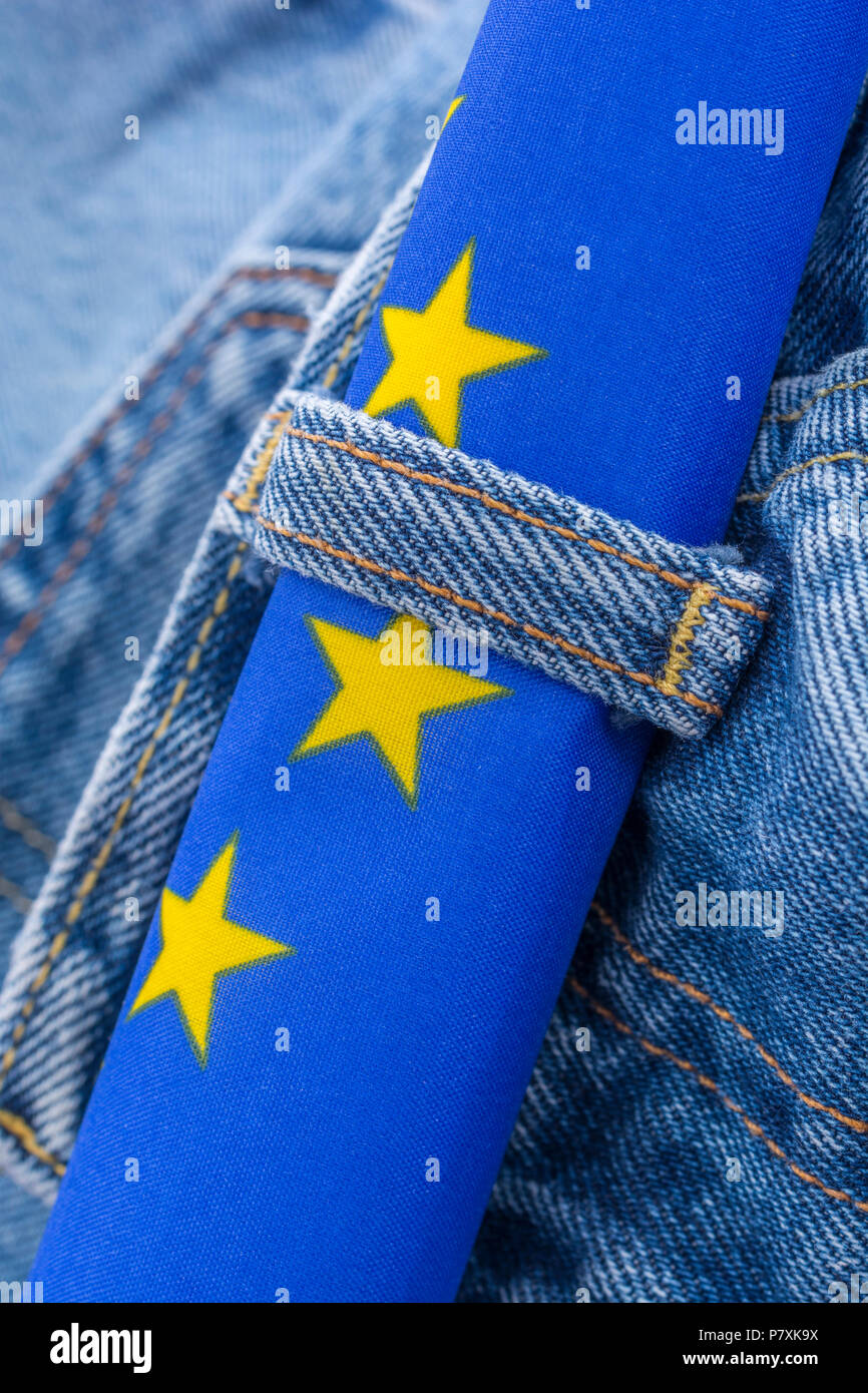 denim / jeans - metafora per UE dazi 
