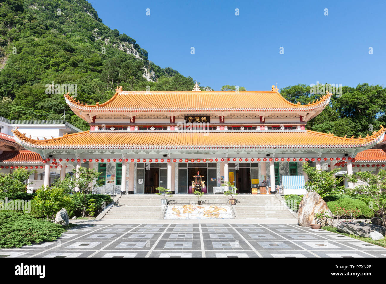 Taroko,Taroko National Park,famoso per Taroko Gorge,popolare,tourist,l'attrazione,sud,d,Taipei,Taiwan,Taiwanese,roc,Repubblica di Cina,Cina,Asia,Asian Foto Stock