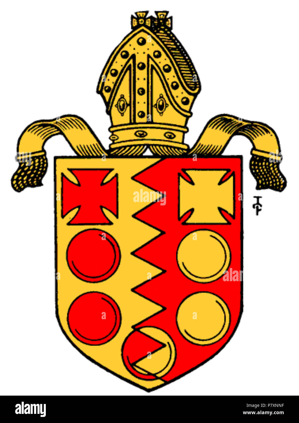 133 Dio bracci di Birmingham Foto Stock