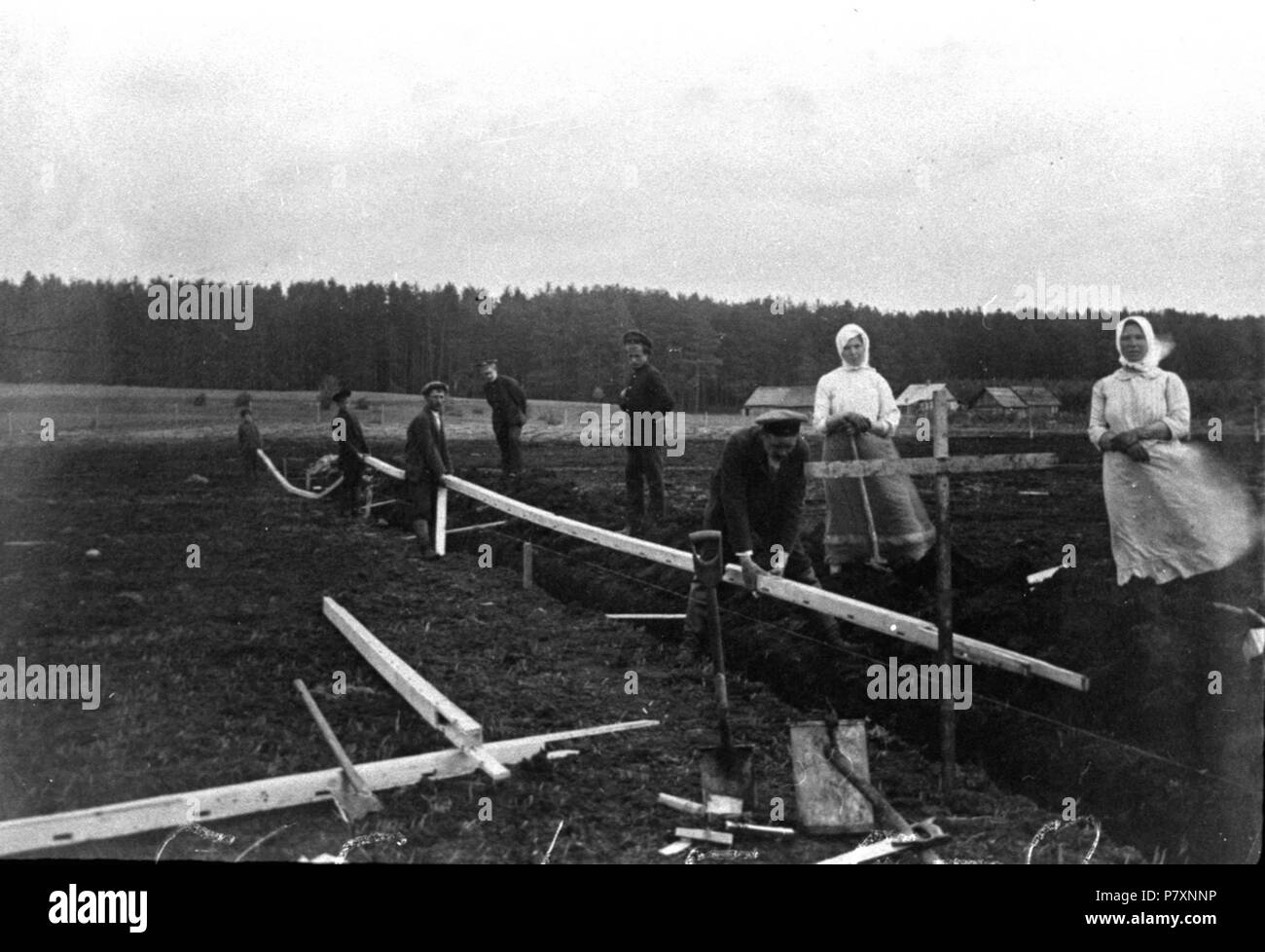 268 Miensk, Kamaroŭka. Менск, Камароўка (1911) Foto Stock