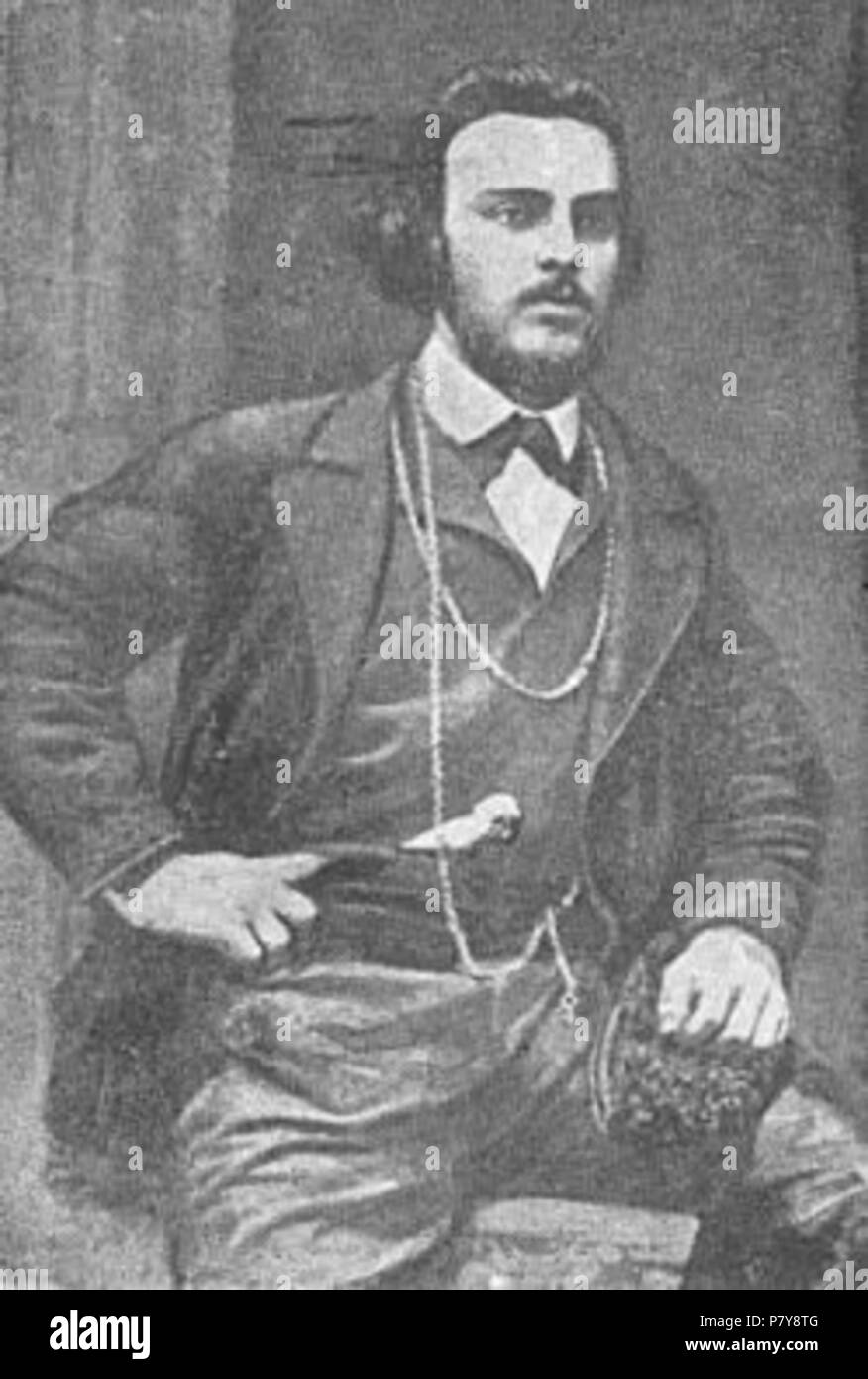 Fedor Jurkovskij Nikolaevich (1851-1896) . 1874 225 Jurkovskij Fedor Nikolaevich 1874 Foto Stock