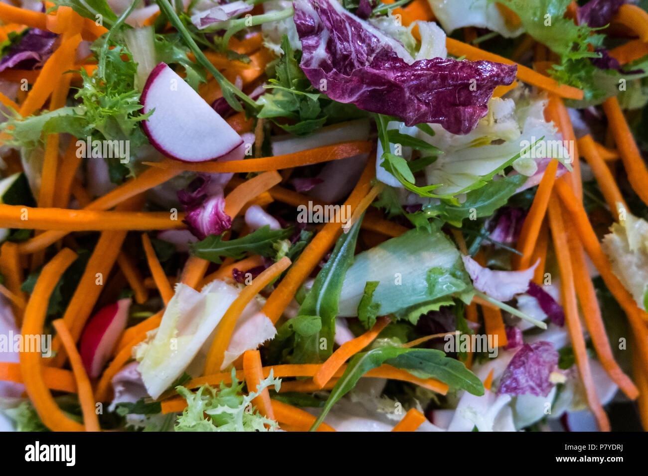 Colorate sana insalata mista. Foto Stock