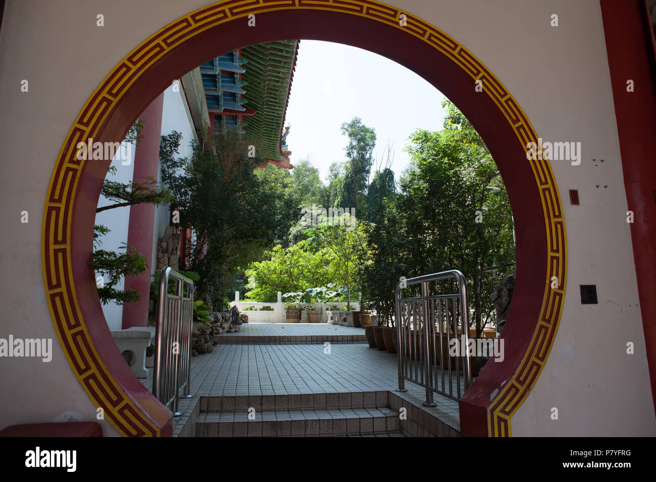 Thean Hou Tempio, a Kuala Lumpur (Malesia) Foto Stock