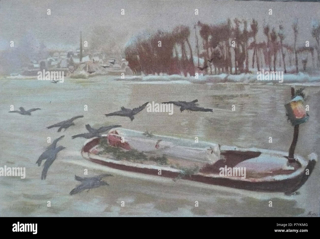 Semplice inglese: " La Princesse sous verre " : Prima stampa illustrata da André Cahard di Jean Lorrain's Tales, principesse d'Avorio et d'ivresse, Parigi, Ed. de La Revue Illustrée / Tallandier, 1896. 1896 220 Jean Lorrain princesse sous verre Foto Stock