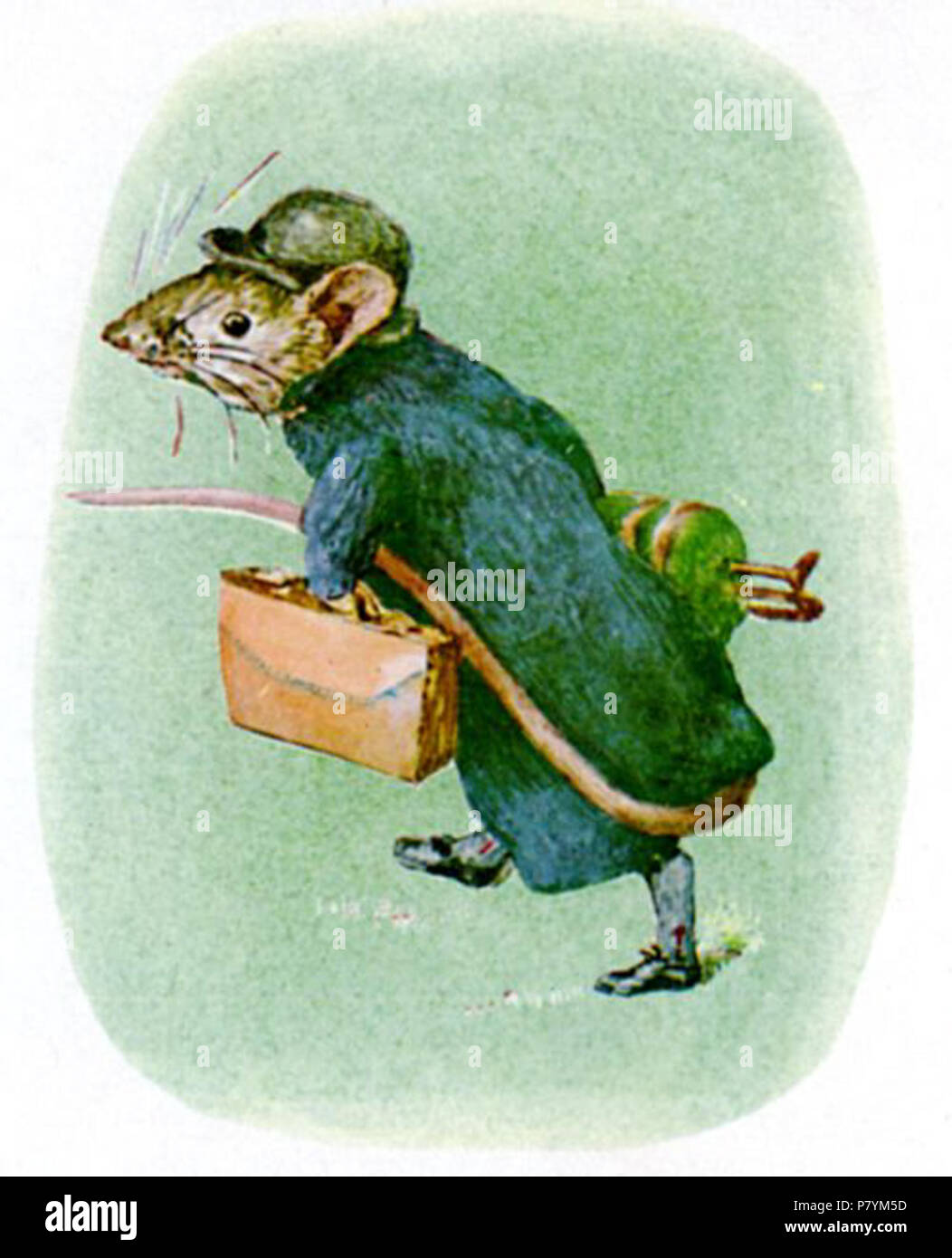 Inglese: Titolo illustrazione di Johnny Town-Mouse dal racconto di Johnny Town-Mouse . 1918 222 Johnny town-Coperchio mouse Foto Stock