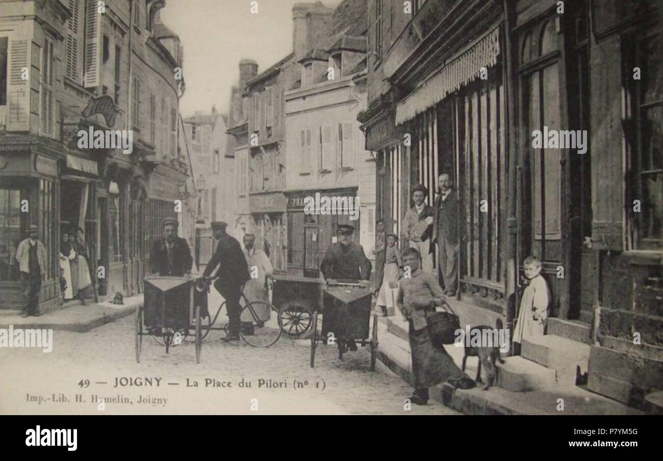 222 Joigny (Yonne) Caïffa 1905-1910 ha Foto Stock