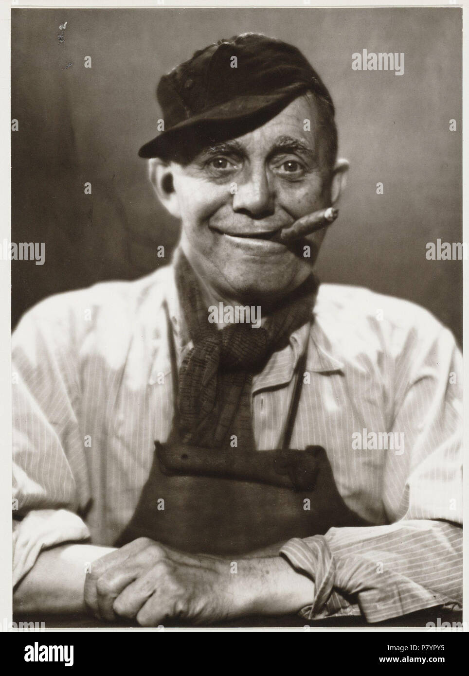 Inglese: fotografia di attore olandese Piet Köhler da Jacob Merkelbach (1877-1942) . 1938 233 KohlerMerkelbach1938 Foto Stock
