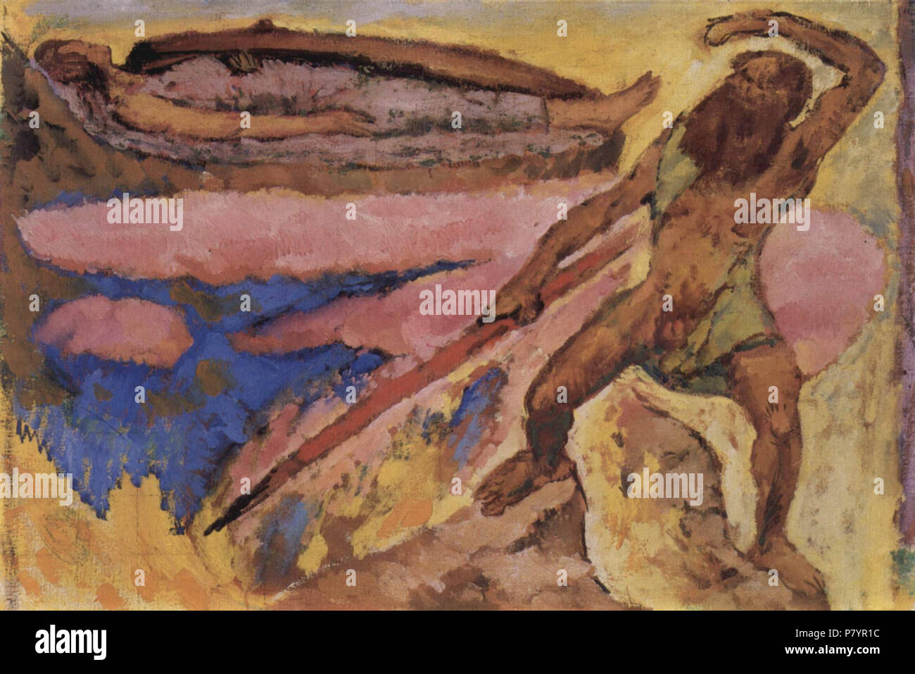 . Tedesco: Wotan und Brünnhilde circa 1914 233 Koloman Moser 006 Foto Stock