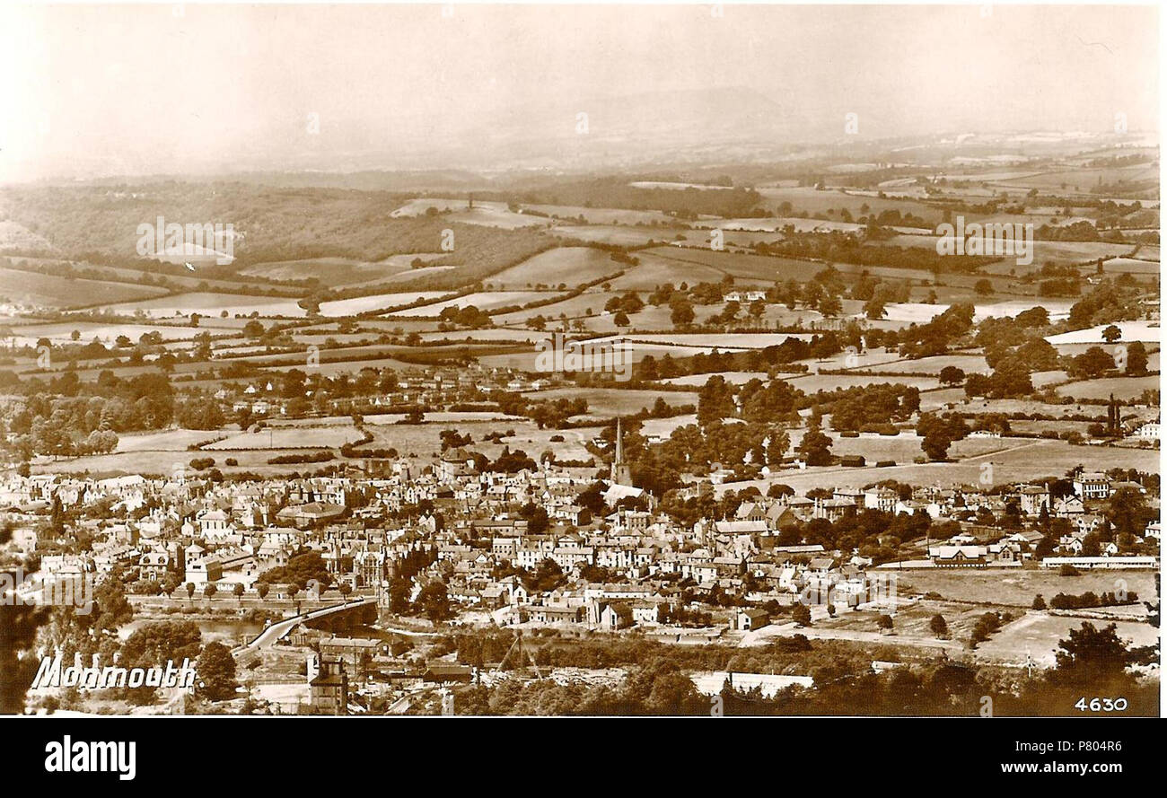 Inglese: Monmouth negli anni Quaranta . 17 Febbraio 2012 276 Monmouth 1940s Foto Stock