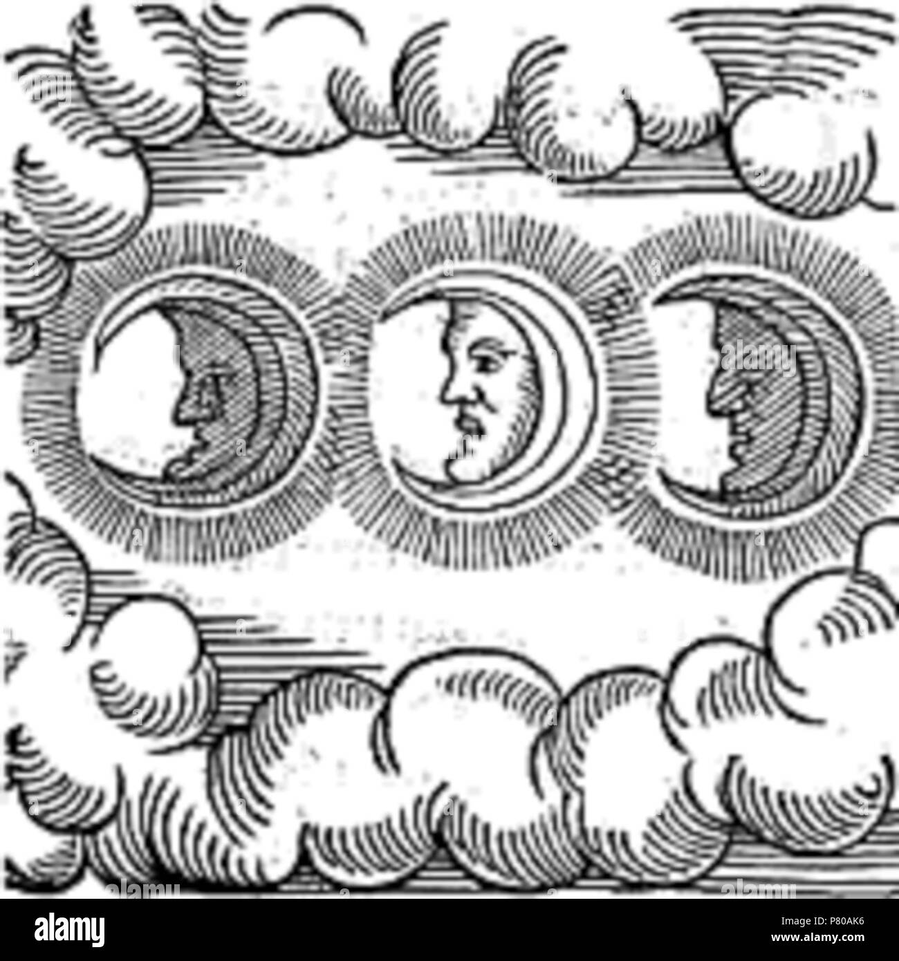 301 Parasélène-Lycosthènes Foto Stock