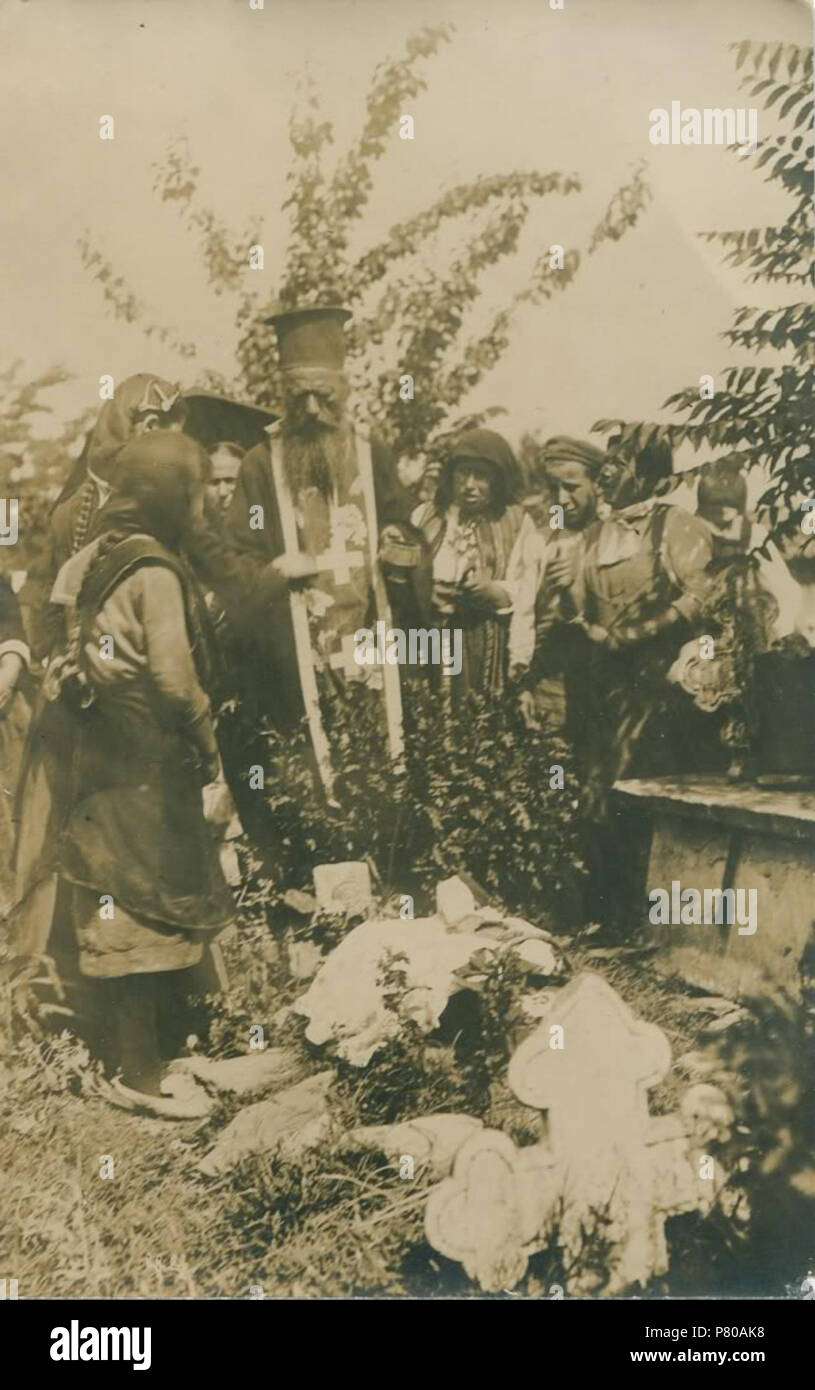 : () . 1915 1916 . prima di 1919 301 Parastos Zadusnice Srbija 1915 1918 Foto Stock