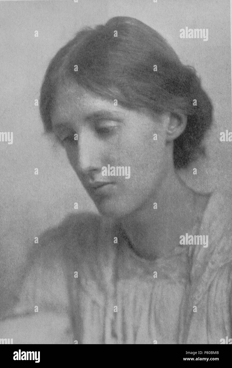VIRGINIA STEPHEN (1882-1912) EN 1902. Foto Stock
