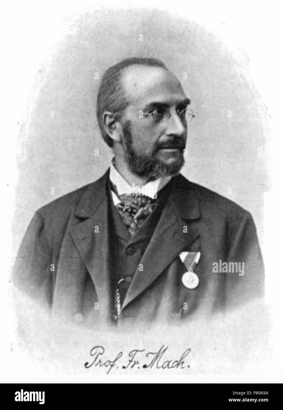 321 prof. Franz Mach Foto Stock