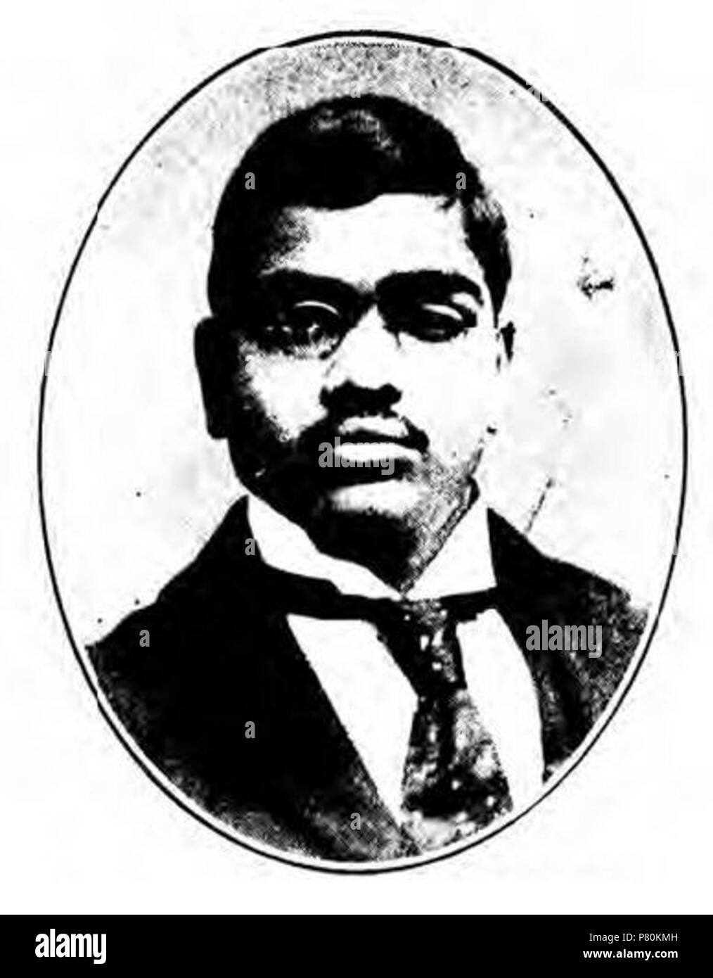 Sir Raghunath Purushottam Paranjpye (o Paranjpe) (16 febbraio 1876 - 6 Maggio 1966) . 1899 323 Purushottam Paranjpye Foto Stock