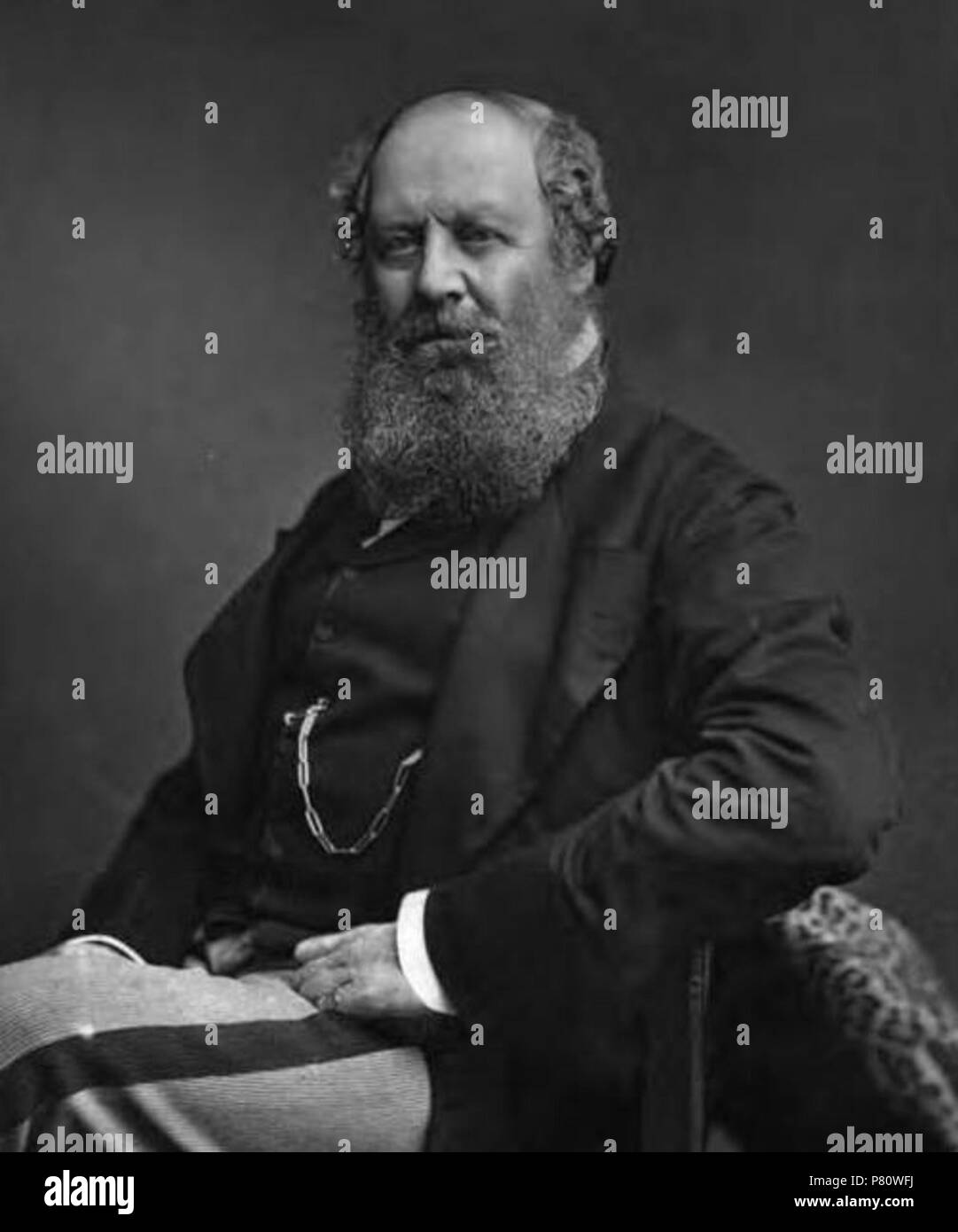 Inglese: Colonnello, Rt. L'on. Thomas Edward Taylor, p.f. Cancelliere del Ducato di Lancaster. 1875 364 Taylor dublin UniMag1875 Foto Stock