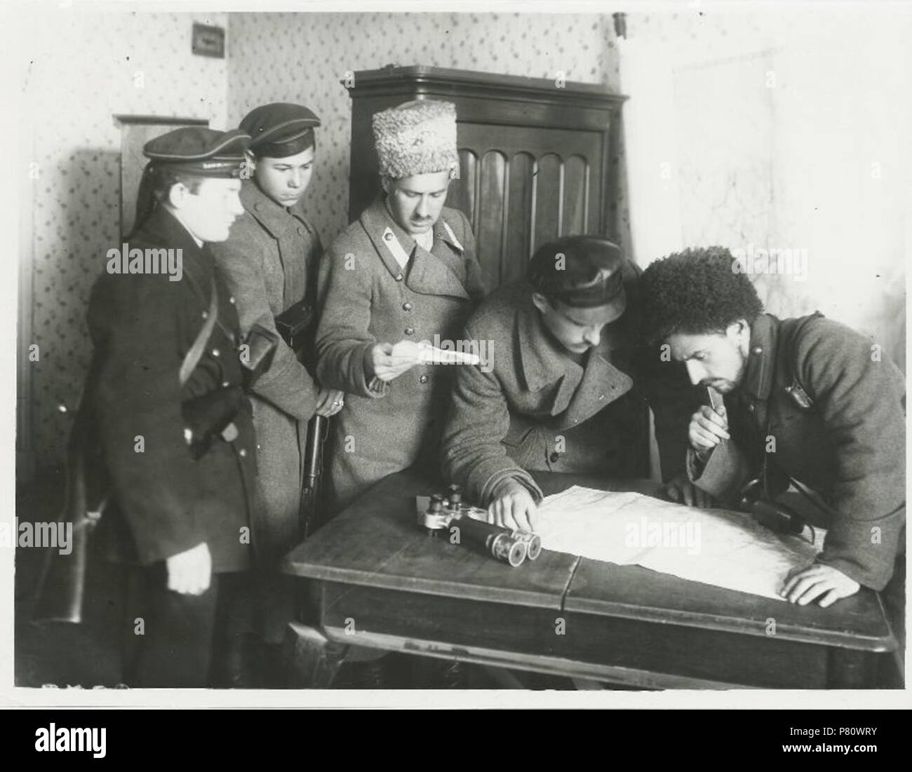 N/A. N/A 370 la sede di cadetti di mare vicino a Narva durante Yudenich di anticipo a Petrograd Foto Stock