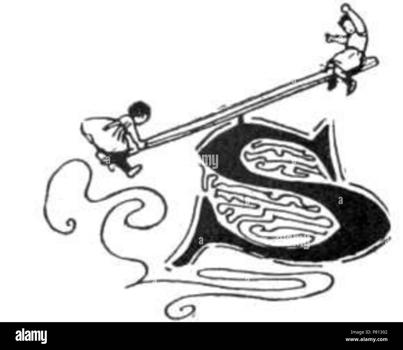 (Rimosso dopo reusableart richiesta.) . Data sconosciuta 338 S è per See-Saw Foto Stock