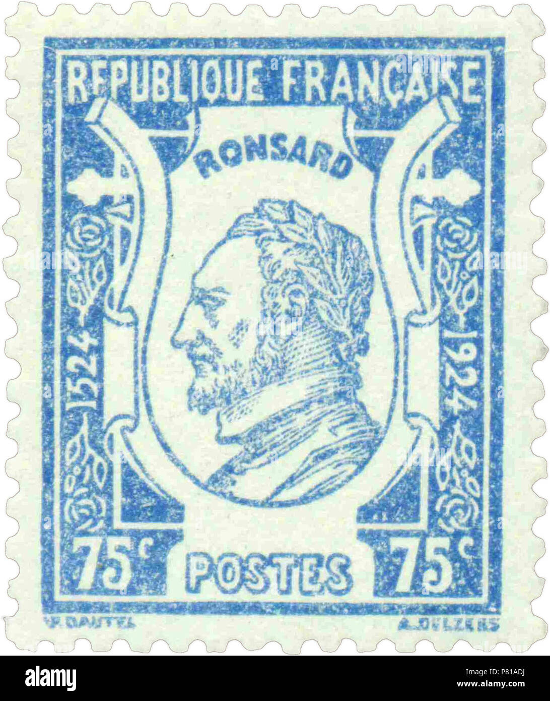 400 WIKITIMBRES POSTE-1924-12 Foto Stock