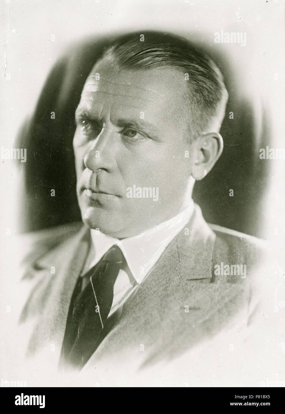 Ritratto di autore Mikhail Bulgakov (1891-1940). Museo Russo: Archivio di Stato di letteratura e di arte di Mosca. Foto Stock