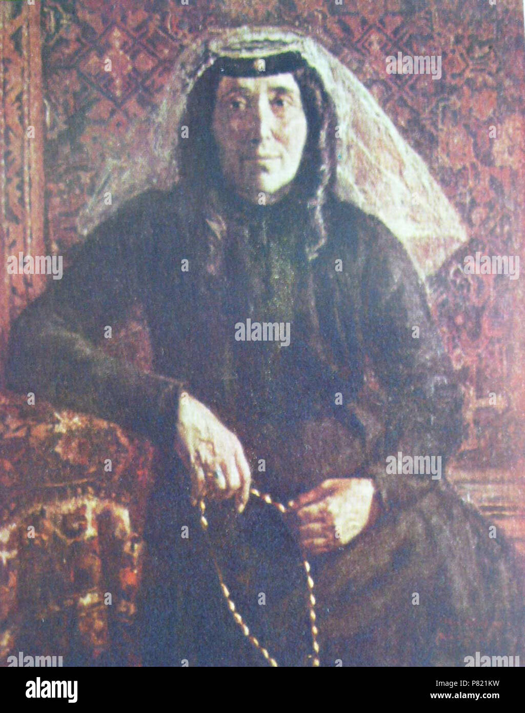 444 Նկարչի մոր դիմանկարը Foto Stock