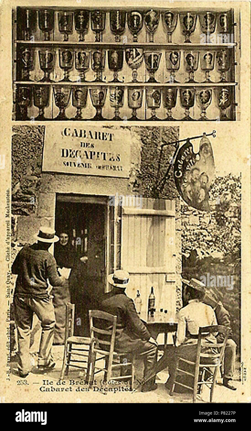 58 Cabaret des Décapités ile Bréhat Foto Stock