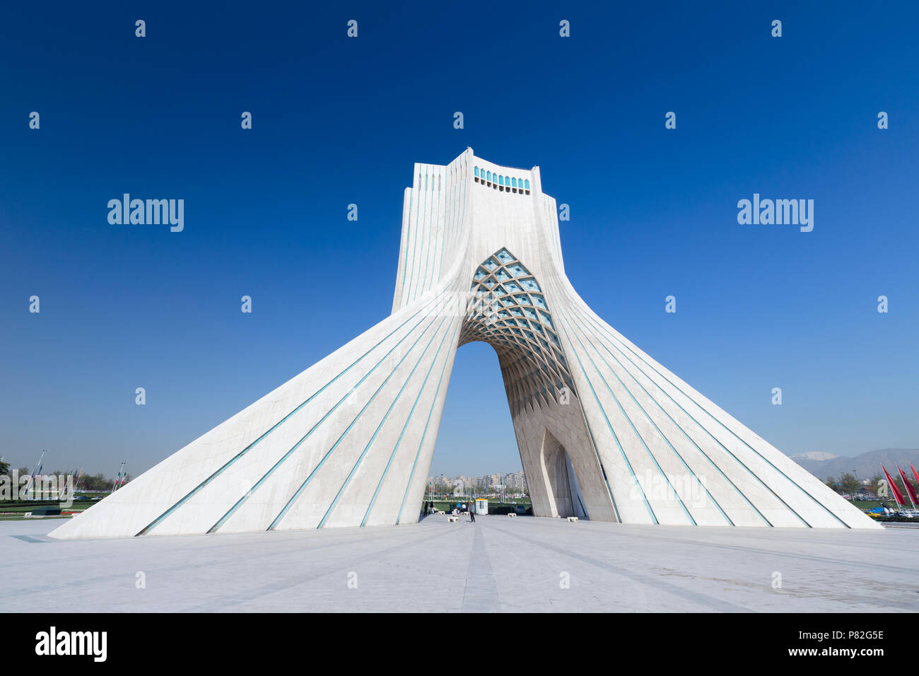 Torre Azadi ,Borj-e Azadi, Teheran, Iran Foto Stock
