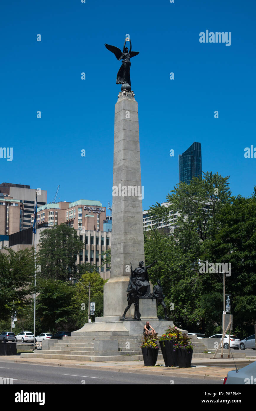 La South African War Memorial a Toronto, Ontario, Canada Foto Stock