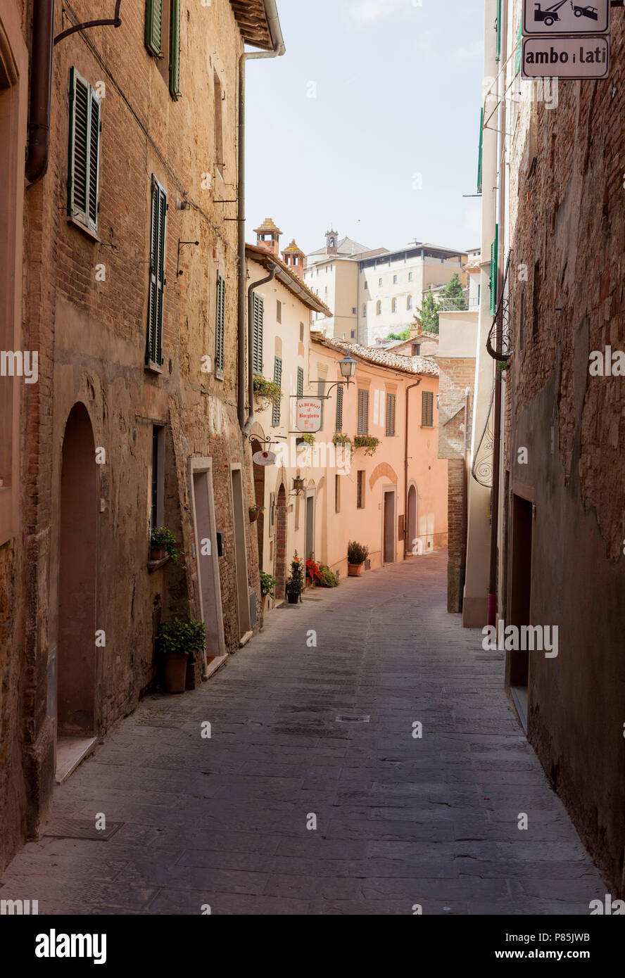 Montepulciano, Toscana, Italia Foto Stock