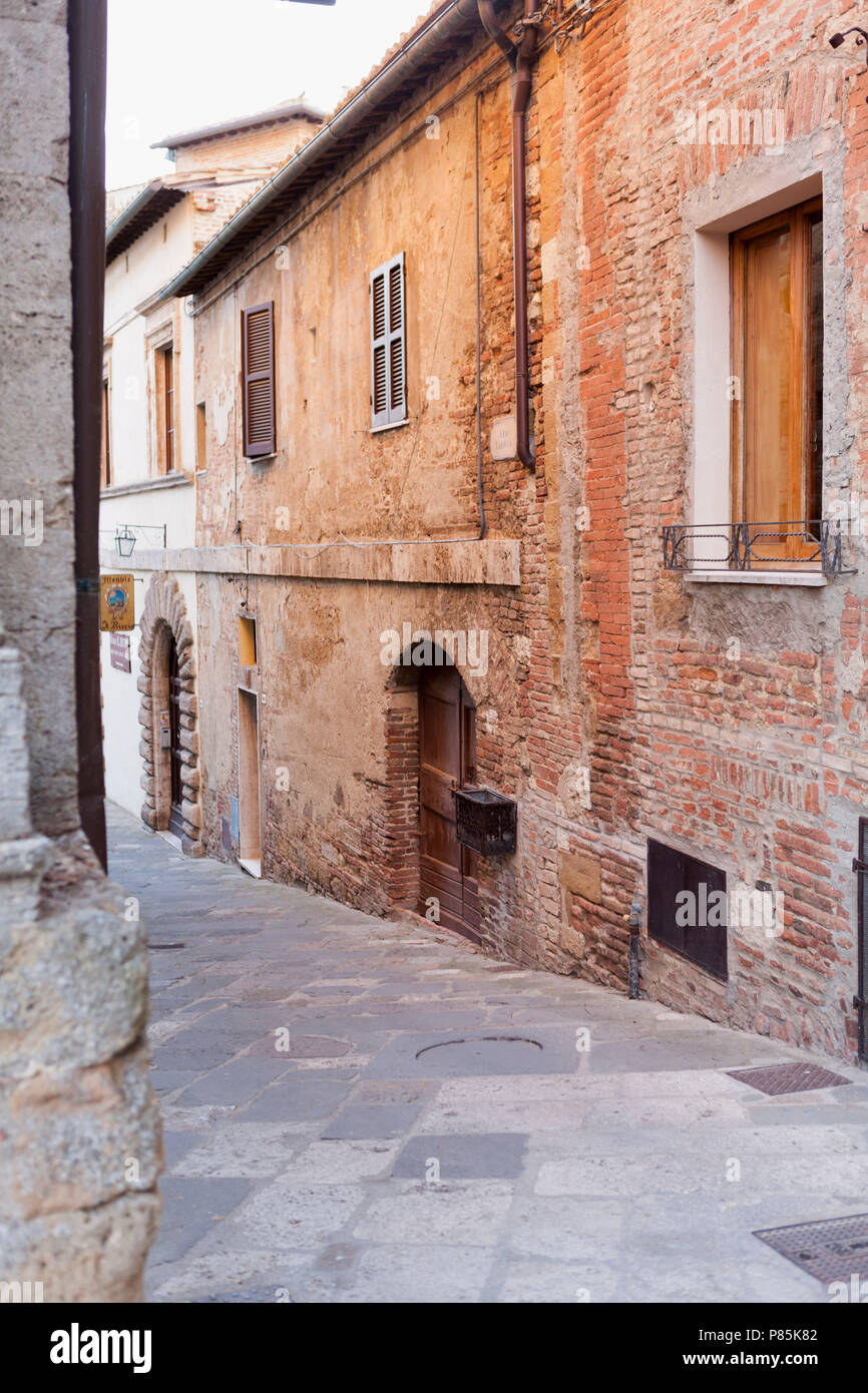 Montepulciano, Toscana, Italia Foto Stock