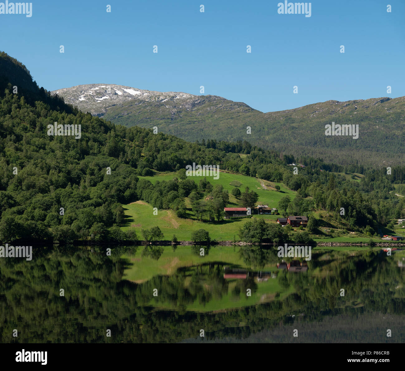 Gaularfjellet, Norvegia Foto Stock