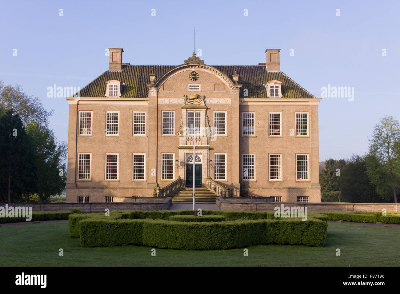 Il Kasteel Eerde in Vecht en Beneden Rogge; Eerde castello di Vecht en Beneden Rogge Foto Stock