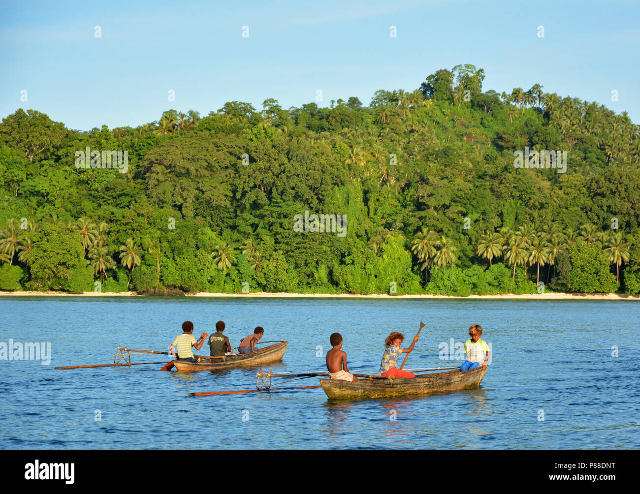Makira Island, nelle Isole Salomone Foto Stock