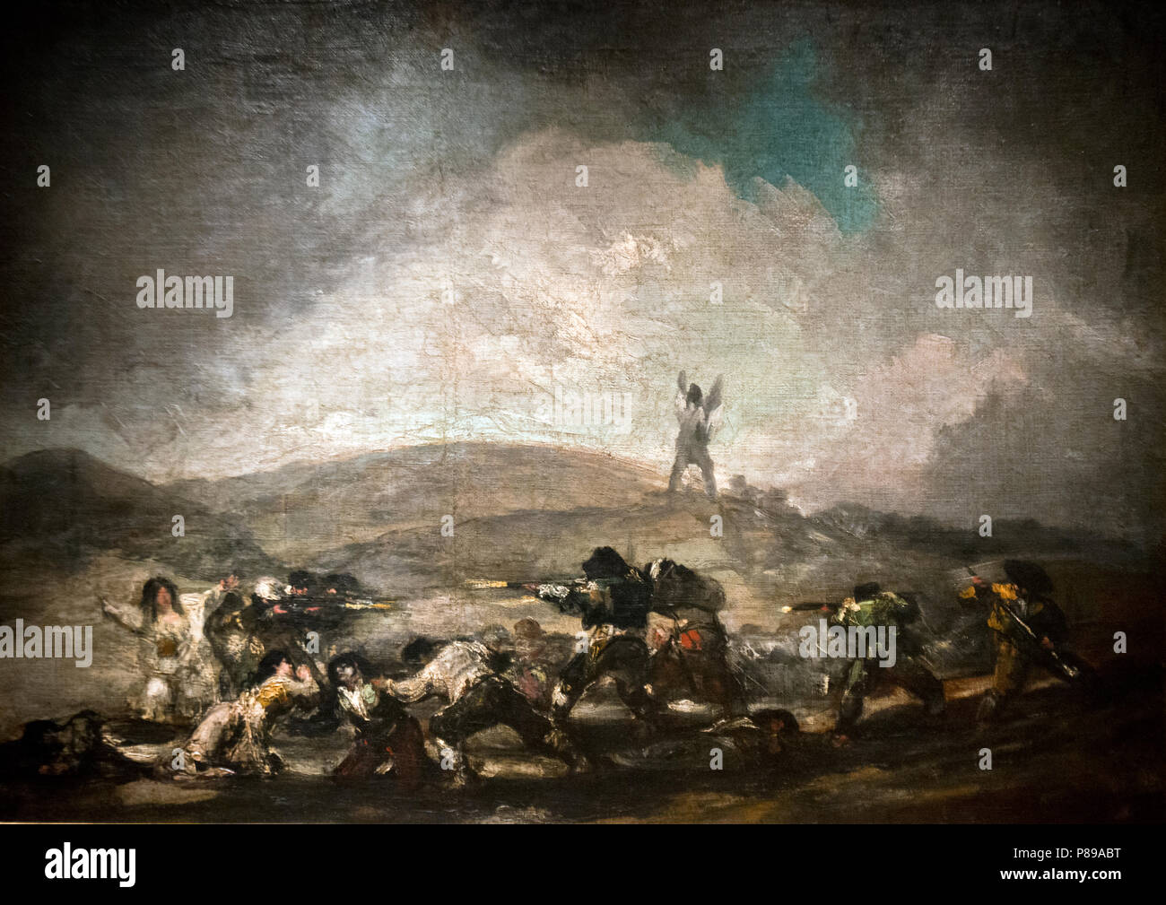 Francisco de Goya y Lucientes - Scene di guerra (Escenas de guerra) (1808-12) Foto Stock