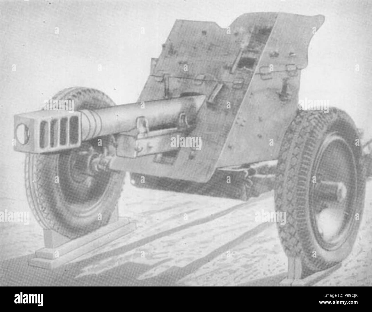 7.5-cm IG 37. Foto Stock