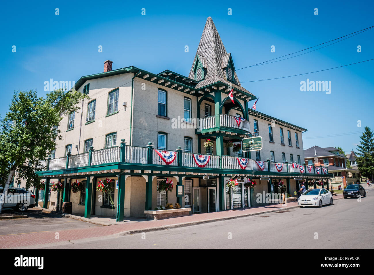 Gananoque Inn and Spa, il principale hotel a Gananoque Canada Foto Stock