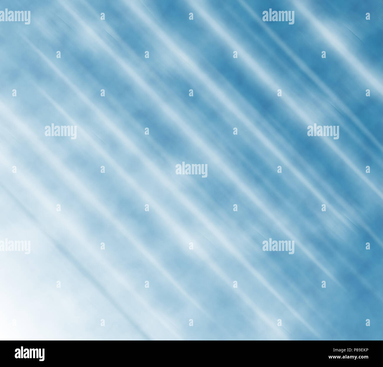 Abstract sfondo blu con fasci di luce Foto Stock