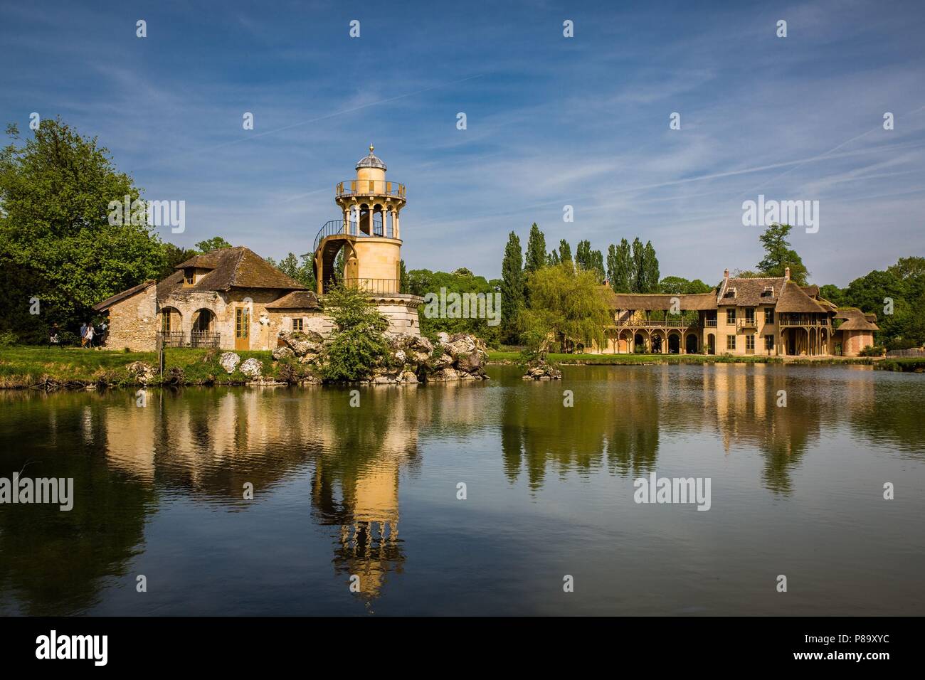 Il Palazzo di Versailles Foto Stock