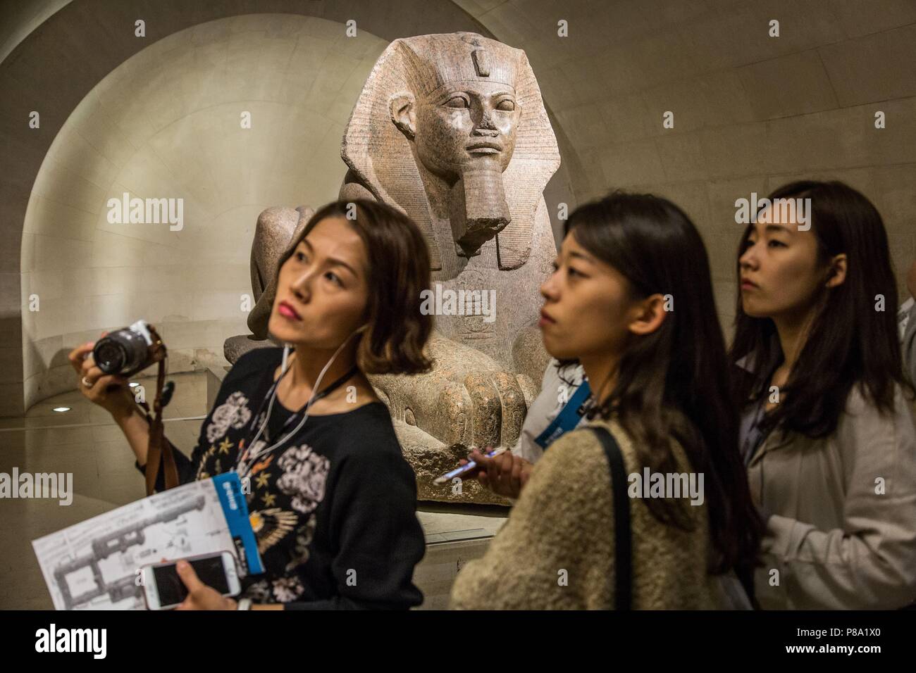 Museo del Louvre Foto Stock