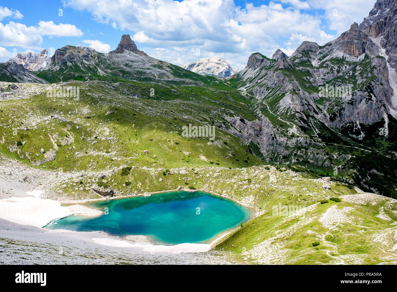 Alpi italiane nei pressi di Bolzano, in Alto Adige Foto Stock