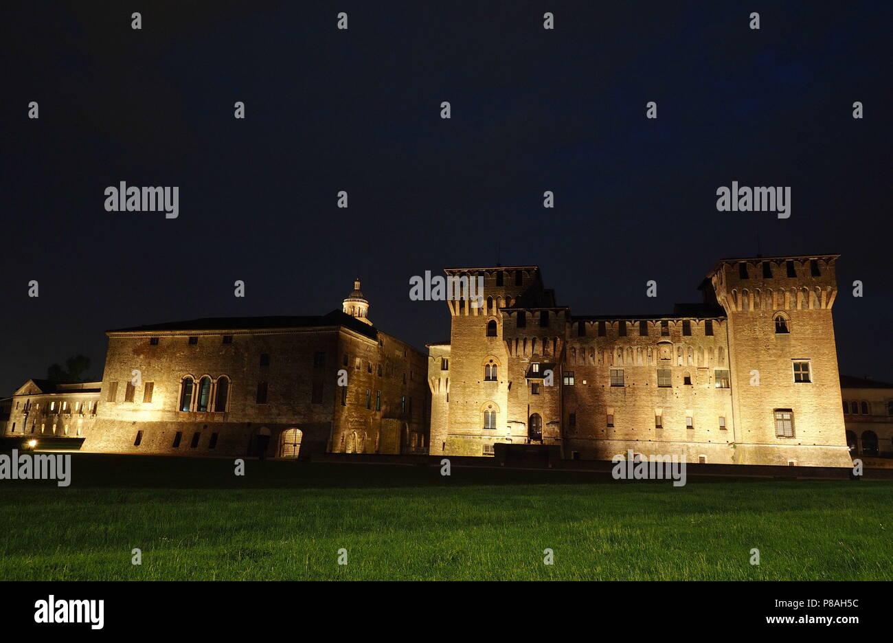 Castello di Palazzo Ducale di Mantova Foto Stock