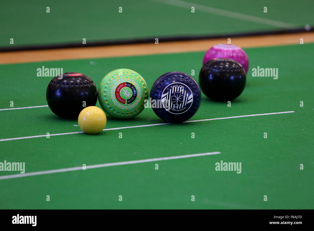 Un breve mat triple viscere raffigurato il torneo si svolge a Chichester, West Sussex, Regno Unito. Foto Stock