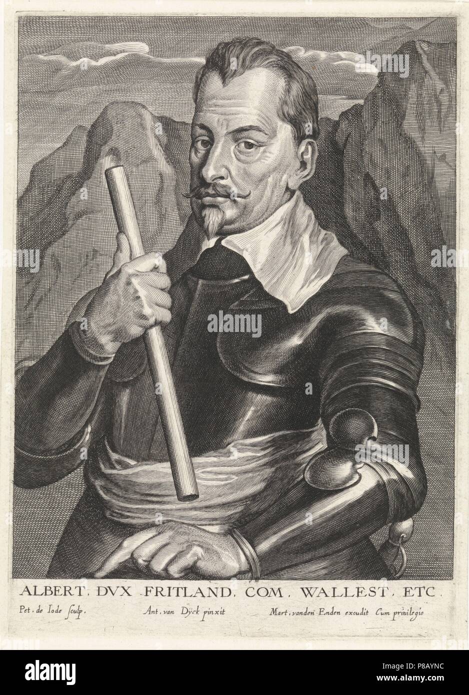 Albrecht von Wallenstein (1583-1634). Museo: Rijksmuseum Amsterdam. Foto Stock